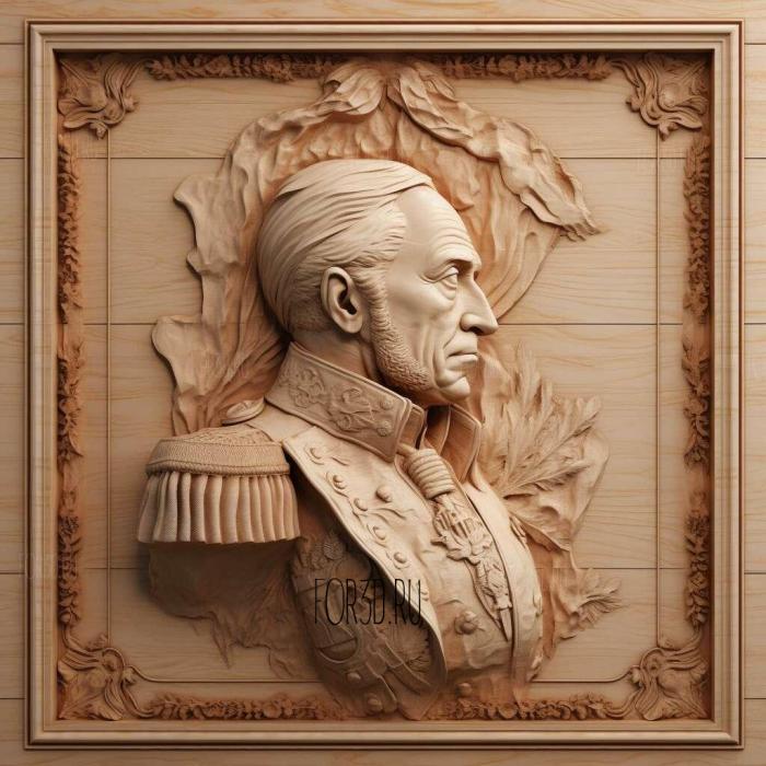 General Friedrich Wilhelm von Blow 3 3d stl модель для ЧПУ