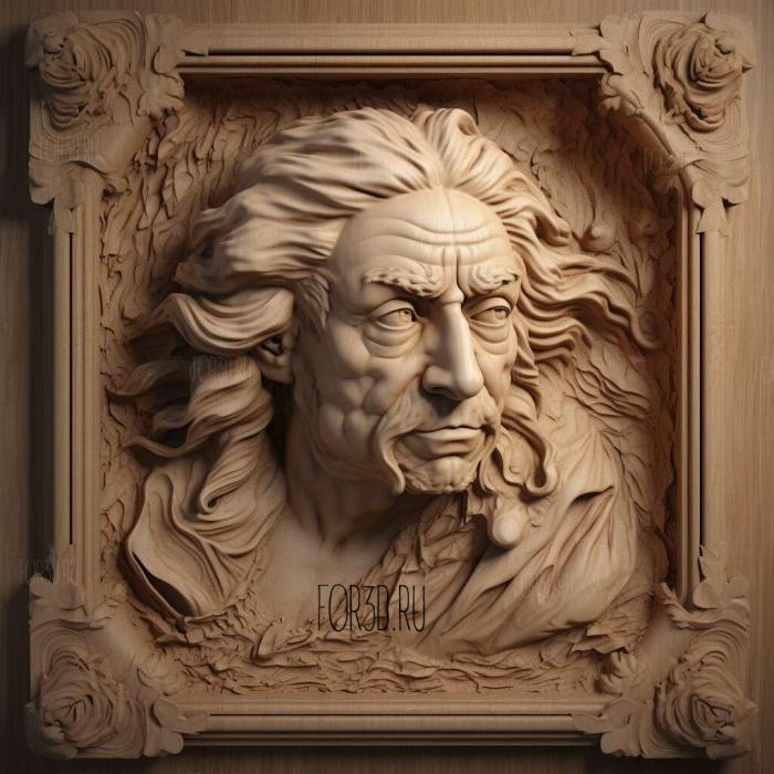 Jean Philippe Rameau 2 3d stl модель для ЧПУ