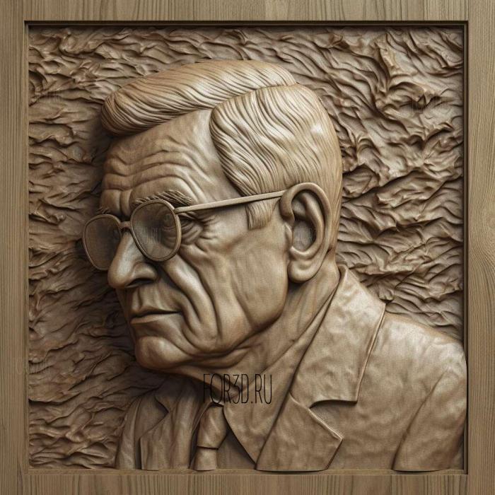 Dmitry Dmitrievich Shostakovich 1 stl model for CNC