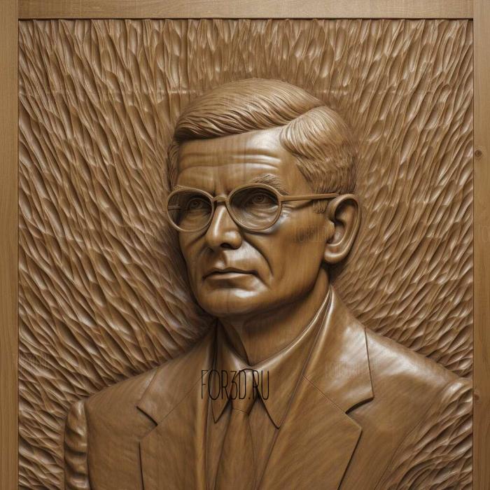 Dmitry Dmitrievich Shostakovich 4 stl model for CNC