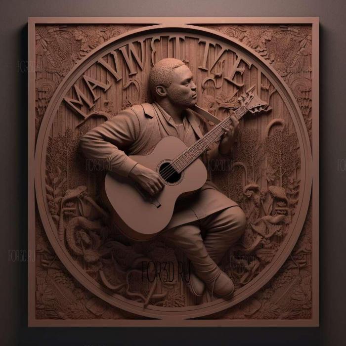 Dave Matthews Band 3 stl model for CNC