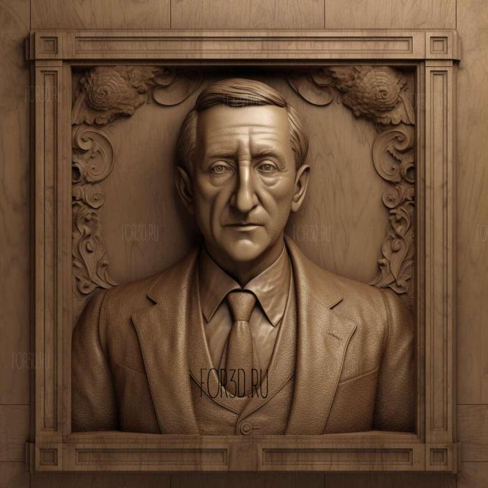 Guglielmo Marconi 2 3d stl модель для ЧПУ