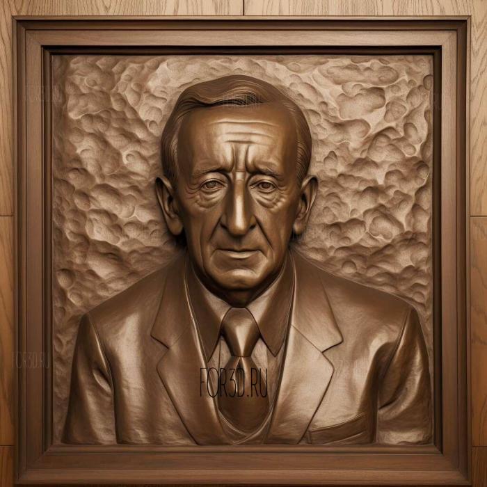 Guglielmo Marconi 3 3d stl модель для ЧПУ