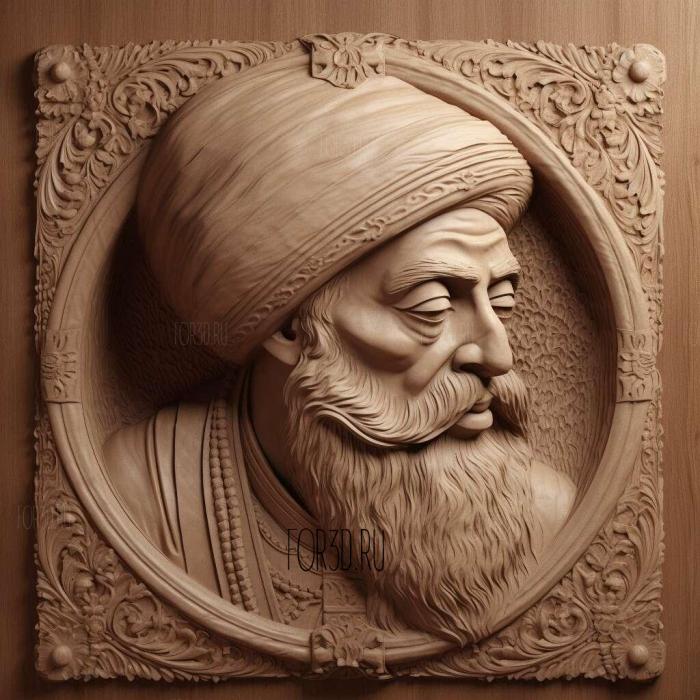 stl Amrit dhari Sikh 1 stl model for CNC