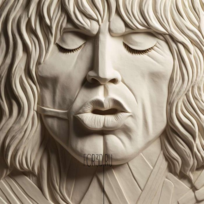 TOMMY THAYER KISS 4 stl model for CNC