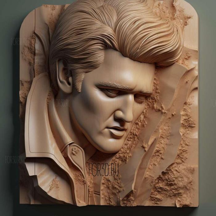 Elvis Presley ure 2 stl model for CNC