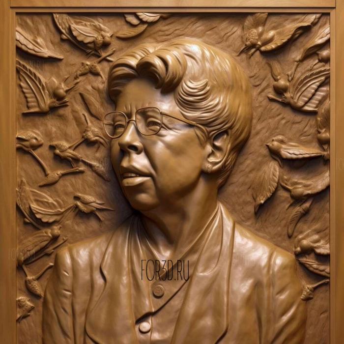 Eleanor Roosevelt USFirLady 3 stl model for CNC