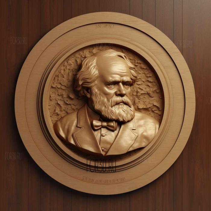 Ivan Petrovich Pavlov 2 3d stl модель для ЧПУ