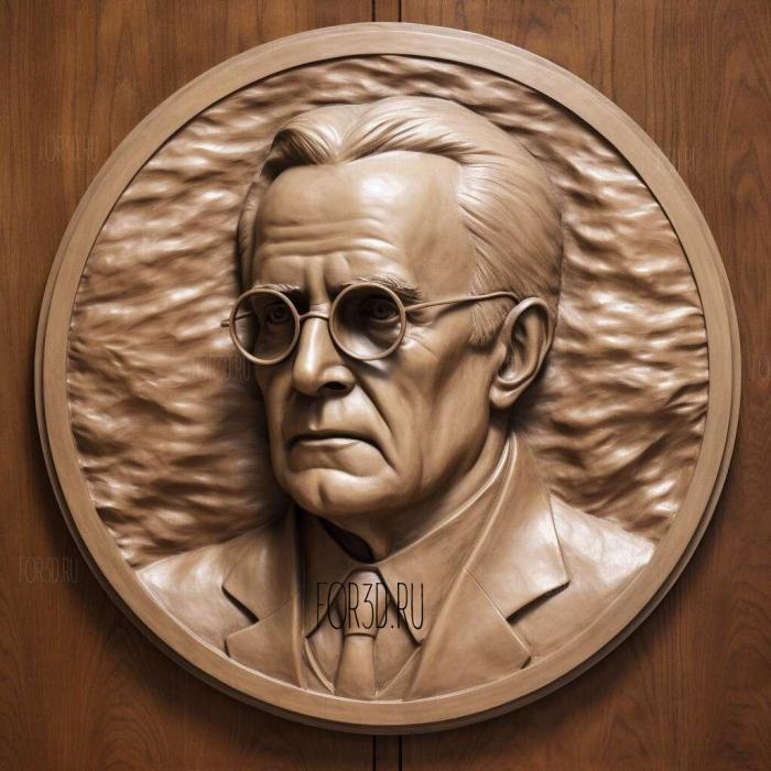 Sir Alexander Fleming 1 stl model for CNC