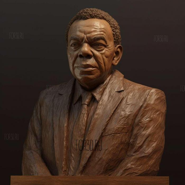 Andrew Young Civil Rights Leader 1 stl model for CNC