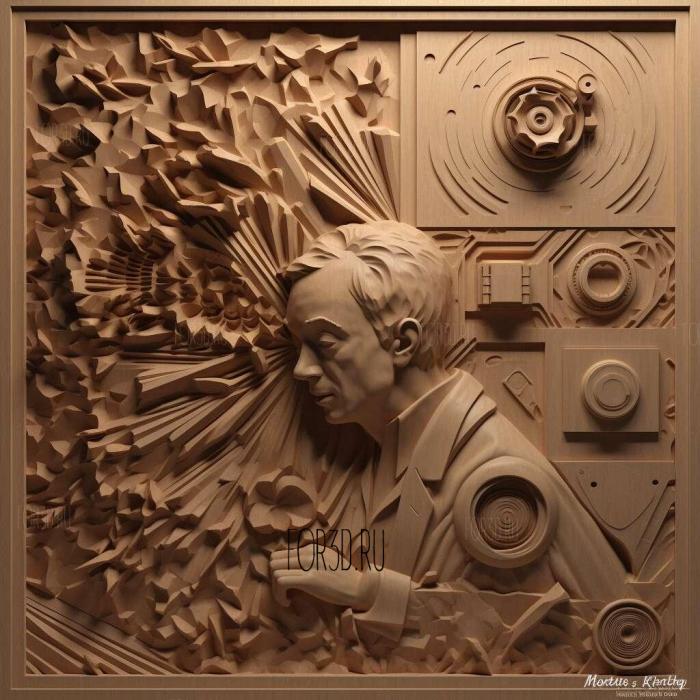 High Fidelity TV series 1 stl model for CNC