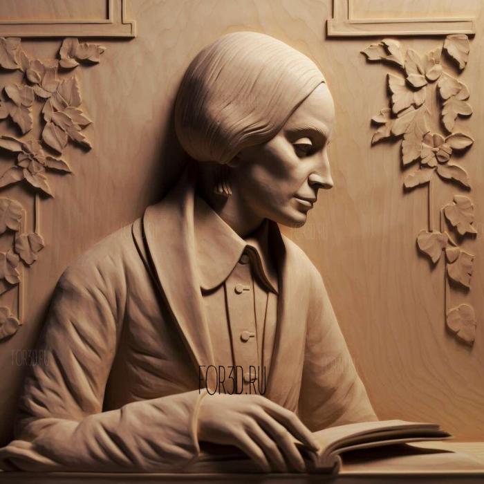 Jane Eyre Charlotte Bronte 1847 3 3d stl модель для ЧПУ