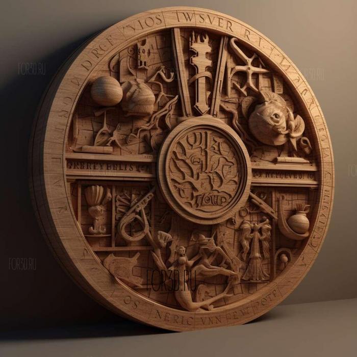 Harry Potter Puzzles Spells 1 stl model for CNC