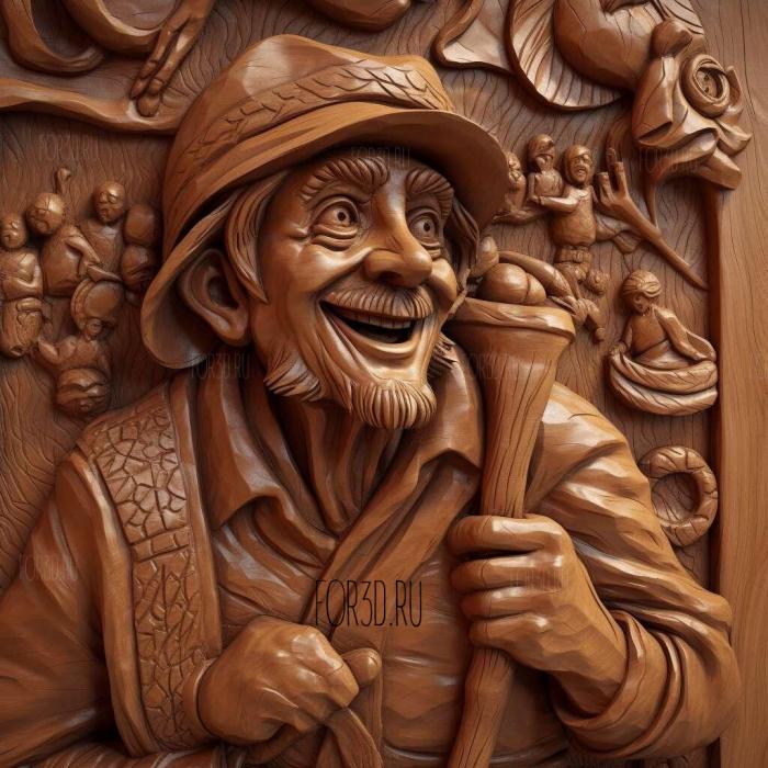 Зверопой мультфильм 2 3d stl модель для ЧПУ