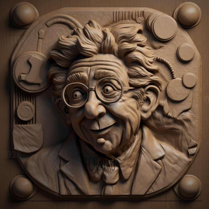 Зверопой мультфильм 4 3d stl модель для ЧПУ