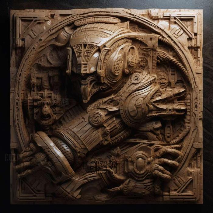 Pacific Rim The Black series 1 stl model for CNC