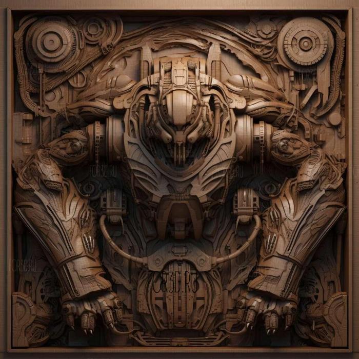 Pacific Rim The Black series 2 stl model for CNC