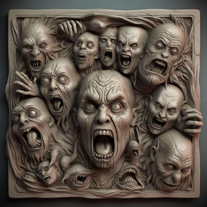 History of Horror TV series 1 stl model for CNC
