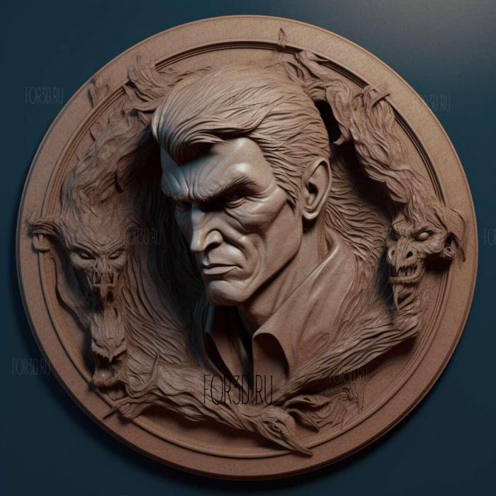 Vampire The Masquerade Bloodlines 2 stl model for CNC