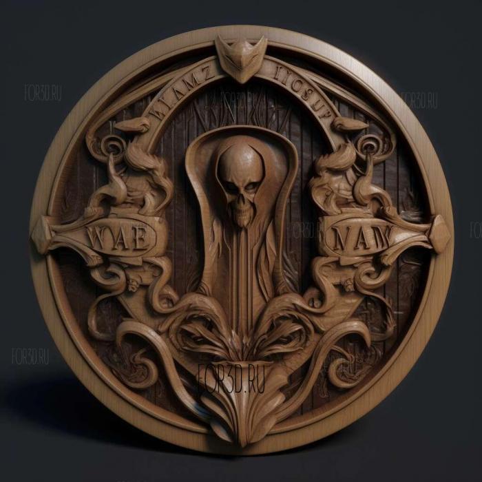 Vampire The Masquerade Bloodlines 3 3d stl модель для ЧПУ
