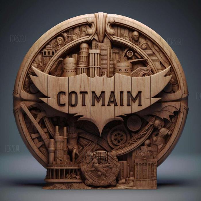 Gotham TV series 2 stl model for CNC