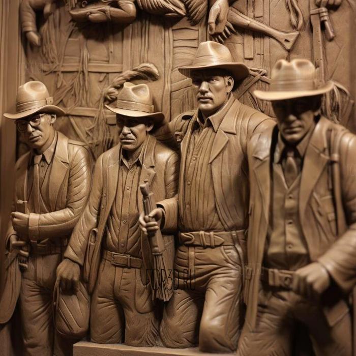 Indiana Jones and the Staff of Kings 1 stl model for CNC