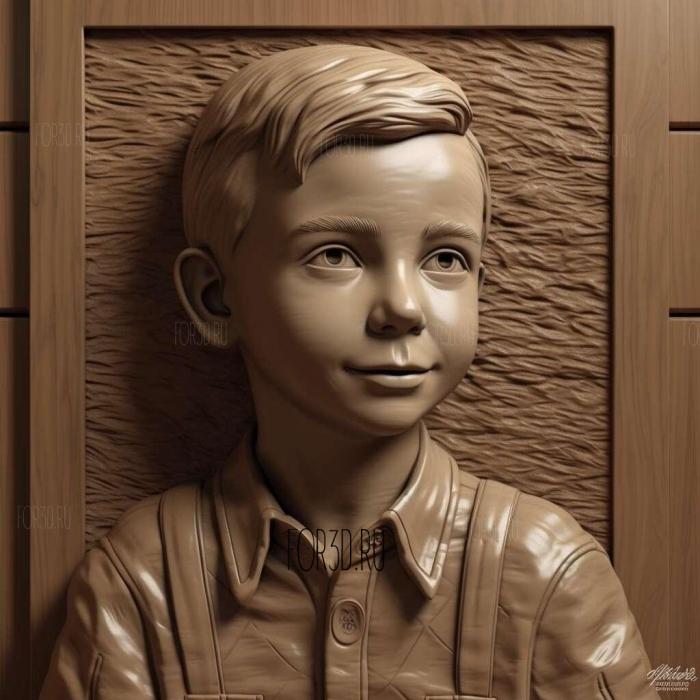 stl Young Sheldon TV series 1 stl model for CNC