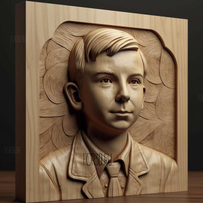 stl Young Sheldon TV series 2 stl model for CNC