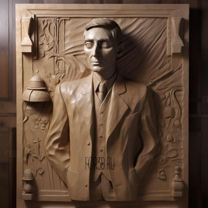 Reincarnation Franz Kafka 1915 4 3d stl модель для ЧПУ