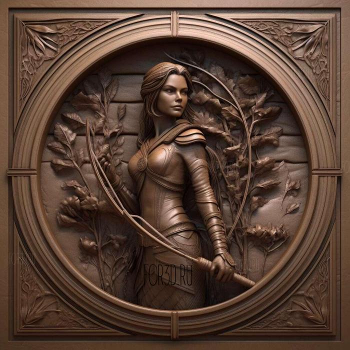 Legend of the Seeker series 1 stl model for CNC