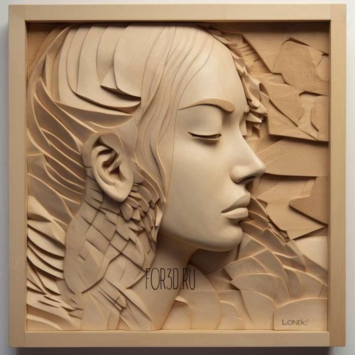 st Leni Laud from My Noisy House 1 stl model for CNC