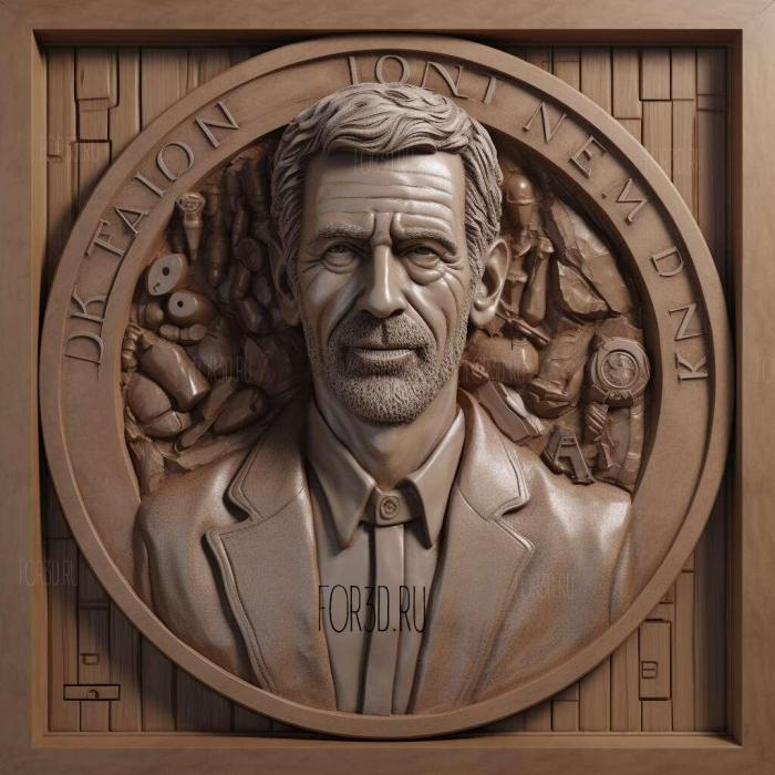 House MD TV series 2 stl model for CNC
