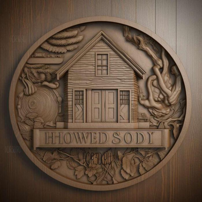 House MD TV series 4 stl model for CNC