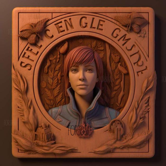 Life is Strange True Colors 4 stl model for CNC