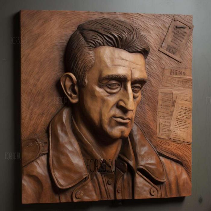Travis Bickle Taxi Driver Robert de Niro 1 stl model for CNC