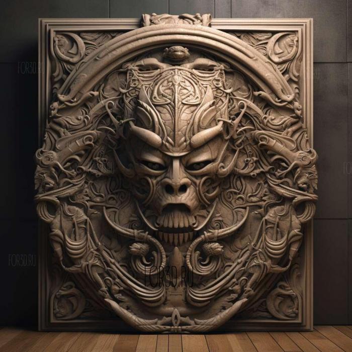 How to Become a Tyrant TV series 4 stl model for CNC