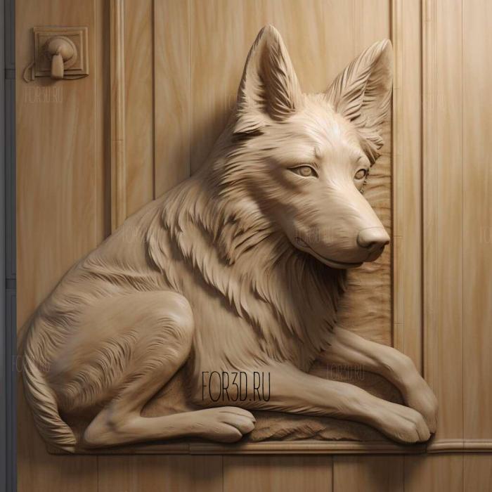 Lassie Lassie Comes Home Pel the Dog 3 stl model for CNC