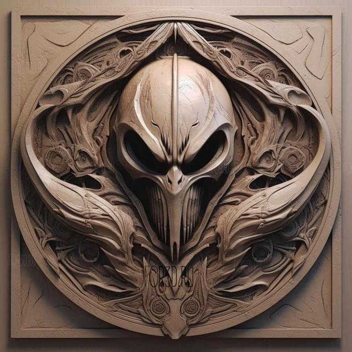 stl Spawn TV series 3 stl model for CNC