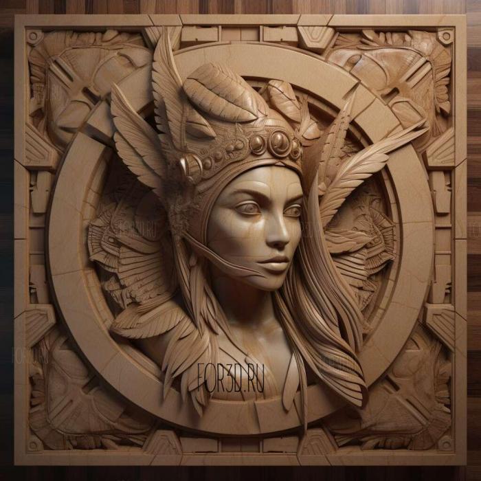 Runaways TV series 4 stl model for CNC