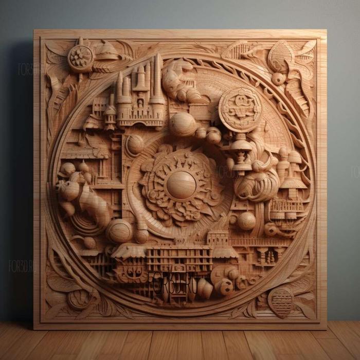 Hells Kitchen series 3 stl model for CNC