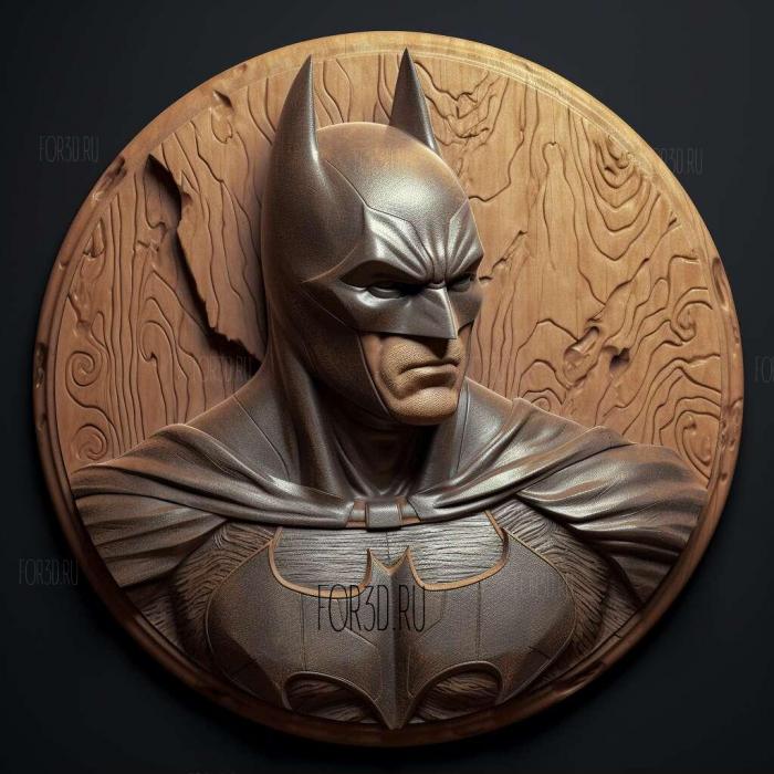 Batman BatmanMichael Keaton 1 stl model for CNC