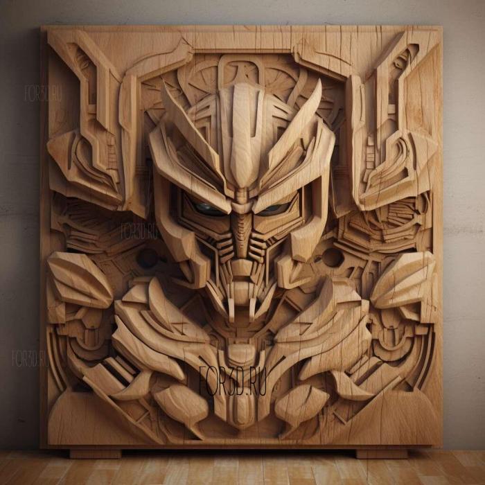 Transformers Universe 1 stl model for CNC