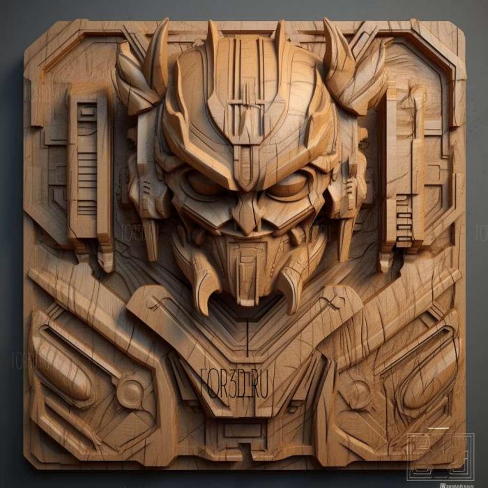 Transformers Universe 4 stl model for CNC