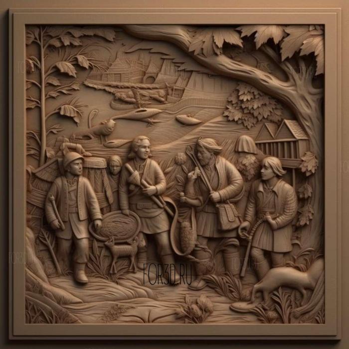 stl The Crossing TV series 1 stl model for CNC