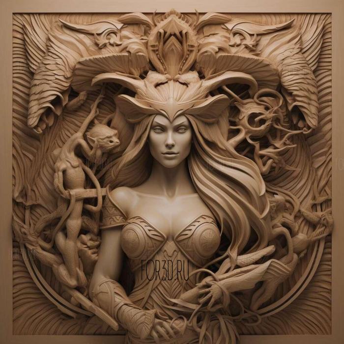 She Ra and the Princesses of Power series 1 stl model for CNC
