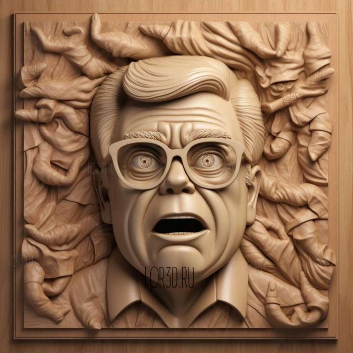 Adam Ruins Everything TV series 3 stl model for CNC