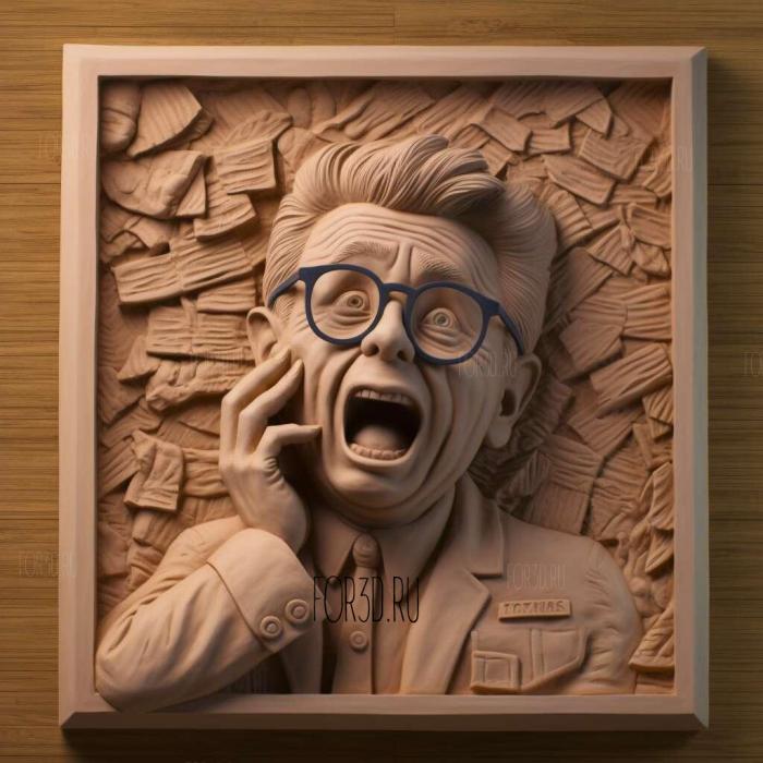 Adam Ruins Everything TV series 4 stl model for CNC