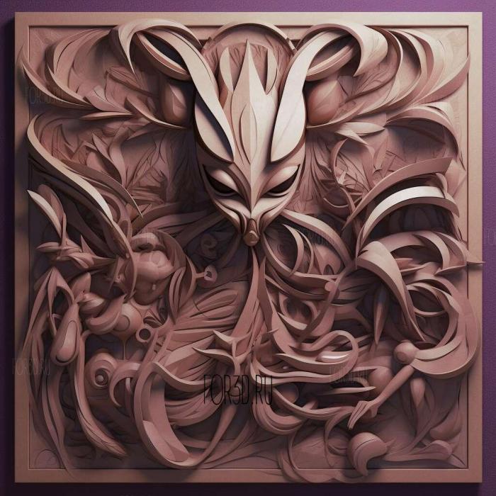 Hazbin Hotel series 1 stl model for CNC