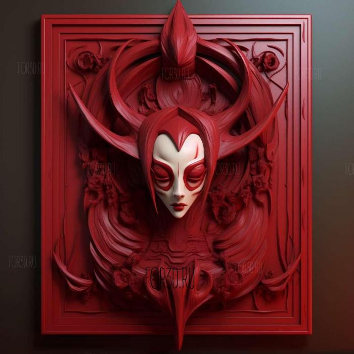 Hazbin Hotel series 2 stl model for CNC