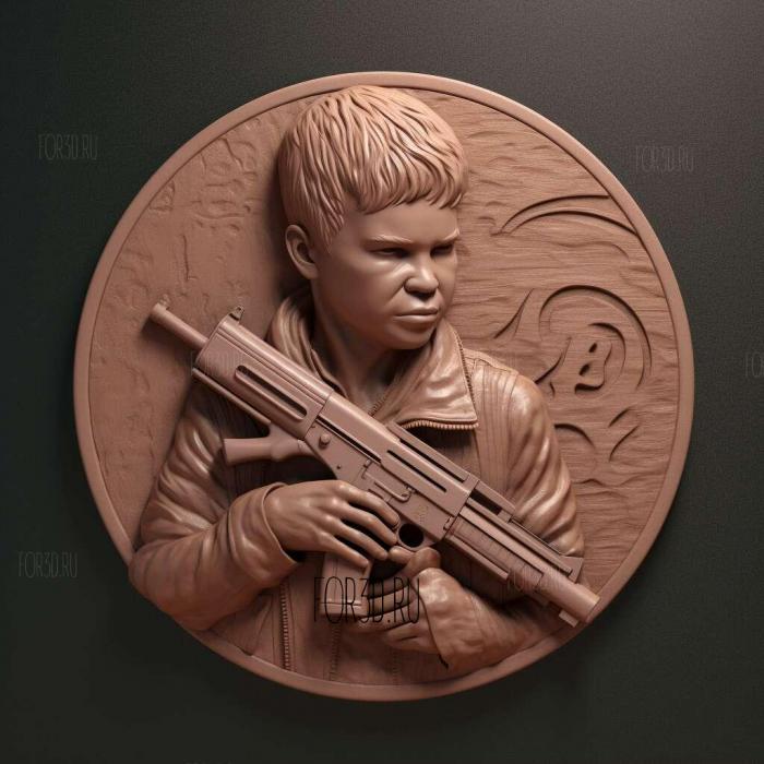Baby Driver movie 3 stl model for CNC